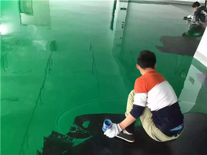白沙下面给你一份环氧地坪漆施工的完整流程